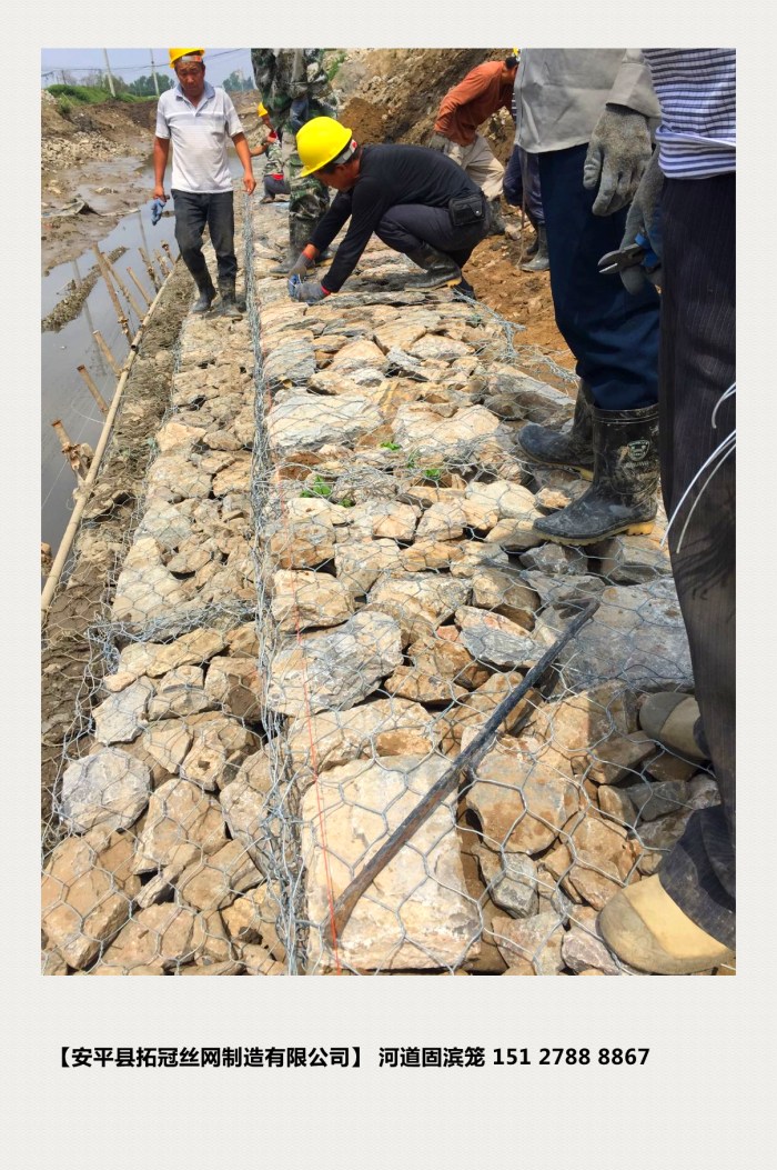 河坡治理固滨笼