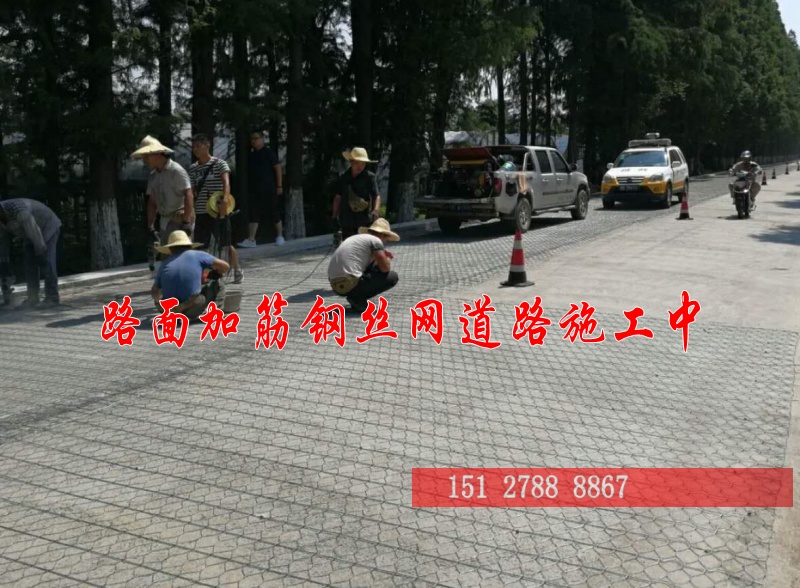 公路路面加筋网